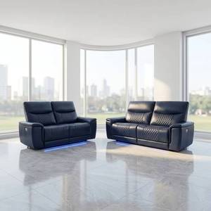 Fauteuil inclinable électrique LED haut de gamme Frank pour salon, créant une expérience de cinéma maison luxueuse. - Product Image 2
