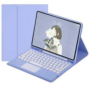 Магнитный беспроводной трекпад клавиатура чехол для iPad <span class=keywords><strong>7</strong></span>/8/9 10,2 "Ipad10th Gen 2022 10,9 дюймов клавиатура чехол для планшета - Product Image 5