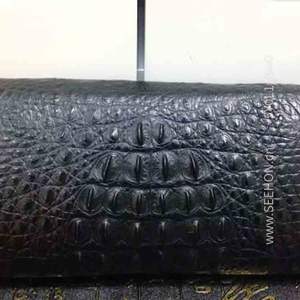 94. Sacs à bandoulière <span class=keywords><strong>en</strong></span> peau <span class=keywords><strong>de</strong></span> crocodile extraordinaire Icosagon <span class=keywords><strong>en</strong></span> <span class=keywords><strong>cuir</strong></span> <span class=keywords><strong>noir</strong></span> - Product Image 2