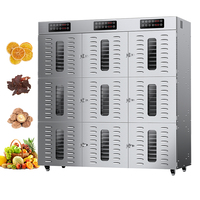 99-lades grote commerciële voedseldroger voor fruit & groenten, 110V/220V, roestvrij staal, rechtstreekse fabrieksverkoop