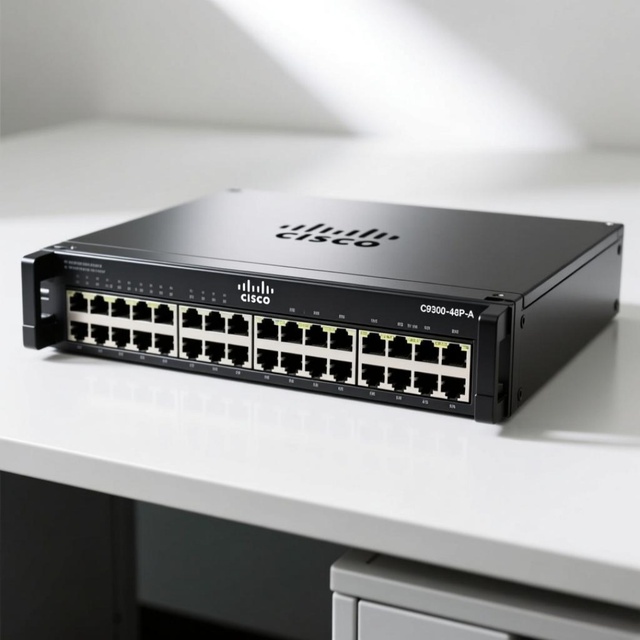 C9300-48P-A 9300 24 Port PoE+, Network Advantage Indlude C9300-DNA-A-48-3Y PWR-C1-715WAC