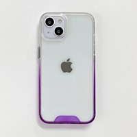 Coque de téléphone en acrylique multicolore transparente pour iPhone 11 12 13 14 15 16 17 Pro Max accessoire couverture arrière