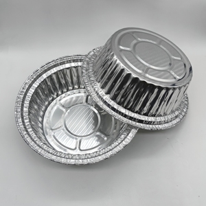 Tốt nhất priceb thân thiện với môi dùng một lần nhôm lá Hộp thực phẩm 18460 Vòng lá nướng bát có nắp đậy cho takeout <span class=keywords><strong>container</strong></span> - Product Image 3