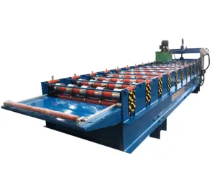 Iron Roofing Sheet Making Machine Wall Tile Roll Forming