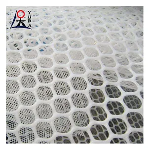 Manufacture HDPE extruded plastic flat wire mesh plastic plain netting chicken wire mesh fence