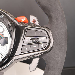 Volant de voiture en Alcantara de style CS cousu à la main en gros pour <span class=keywords><strong>BMW</strong></span> F30 <span class=keywords><strong>F90</strong></span> M4 F83 <span class=keywords><strong>335i</strong></span> X1 F48 F25 F82 - Product Image 5