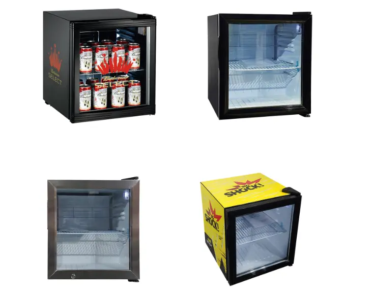 Werkspreis Softdrinks-Display-Kühlschrank 52L Energiegetränke Minibar Kühlschrank