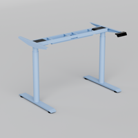 PRORIALS Escritorio de Computadora Eléctrico Inteligente de Altura Ajustable, con Marco para Mesa Elevadora, en Colores Personalizados, ¡Gran Venta!
