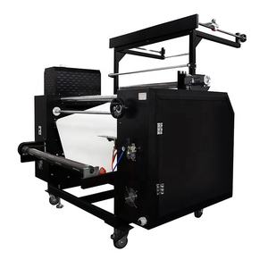 Grande presse à chaud à ruban chauffant pour le transfert de chaleur sur sangles, machine de sublimation pour l'impression sur rubans. - Product Image 2