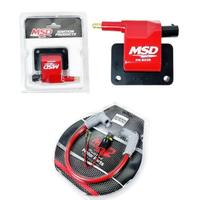 Koil Pengapian Motor Universal MSD PN8228 2-Pin untuk Skuter ATV UTV Moped Motocross Bahan Plastik