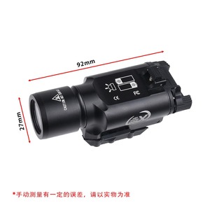 ไฟฉายยุทธวิธี Surefire X300 พร้อมเลเซอร์สีแดงสำหรับใช้งานกลางแจ้ง - Product Image 3