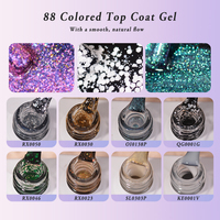 R S ongles nouvelle Collection classique Gel vernis Original usine brillance Non essuyer couche de finition 88 couleur vernis Gel UV Gel Rs vernis à ongles