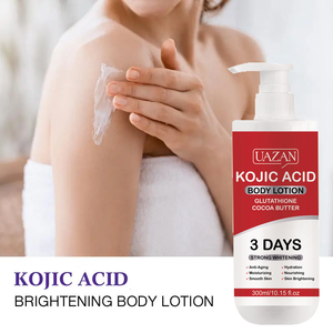 Uazan Sữa dưỡng thể hữu cơ Glutathione Kojic axit ca cao bơ thuần chay làm trắng chống nhăn Kem làm sáng da - Product Image 5