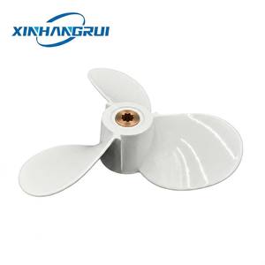 Nuova Elica in <span class=keywords><strong>Alluminio</strong></span> 6E0-45943-01-EL per Motore Fuoribordo Yamaha 4HP 5HP 6HP, Ricambio Dimensioni 7-1/2X7-BA - Product Image 1