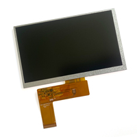 Layar LCD TFT 7 inci 800x480, modul Tampilan LCM suhu lebar Antarmuka RGB untuk kontrol industri