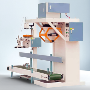 Machine de pesage semi-automatique pour sacs en spirale de céréales de 25 kg et 50 kg, machine de pesage de convoyeur pour sacs et machine de pesage et de couture - Product Image 3