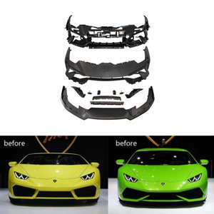 Kit carrosserie de style Tecnica pour LM Huracan LP580 LP610 <span class=keywords><strong>EVO</strong></span>, pare-chocs avant, pièces de lifting automobile 2014-2023 - Product Image 2