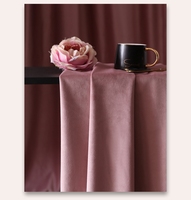 Rideau de luxe en velours pour le salon, produit de qualité supérieure, doux et mat, vente en gros d'usine