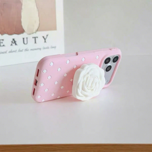 <span class=keywords><strong>Funda</strong></span> de silicona con diseño de flores 3D y puntos, con correa de muñeca, para <span class=keywords><strong>iPhone</strong></span> 17, 16, 15, <span class=keywords><strong>14</strong></span>, 13 <span class=keywords><strong>Pro</strong></span> <span class=keywords><strong>Max</strong></span> - Product Image 2