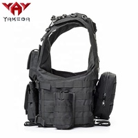 YAKEDA équipement tactique porte-plaque molle gilet tactique formation chasse colete tatico extérieur chaleco tactico équipement d'entraînement