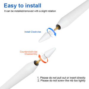 <span class=keywords><strong>Pencil</strong></span> Nib <span class=keywords><strong>Original</strong></span> Nib Stylus Tip Compatible con <span class=keywords><strong>Apple</strong></span> <span class=keywords><strong>Pencil</strong></span> 2 Gen - Product Image 2