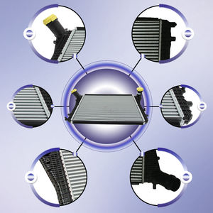 MANER 1K0145803AE Pièces de moteur automobile Intercooler en aluminium Refroidisseur d'air de suralimentation pour VW Beetle Golf Jetta 2.0T - Product Image 3