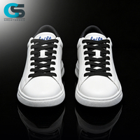 Greatshoes Chaussures de sport pour hommes Chaussures de course respirantes pour hommes Chaussures de marche décontractées pour hommes Vêtements de sport Classique original Blanc