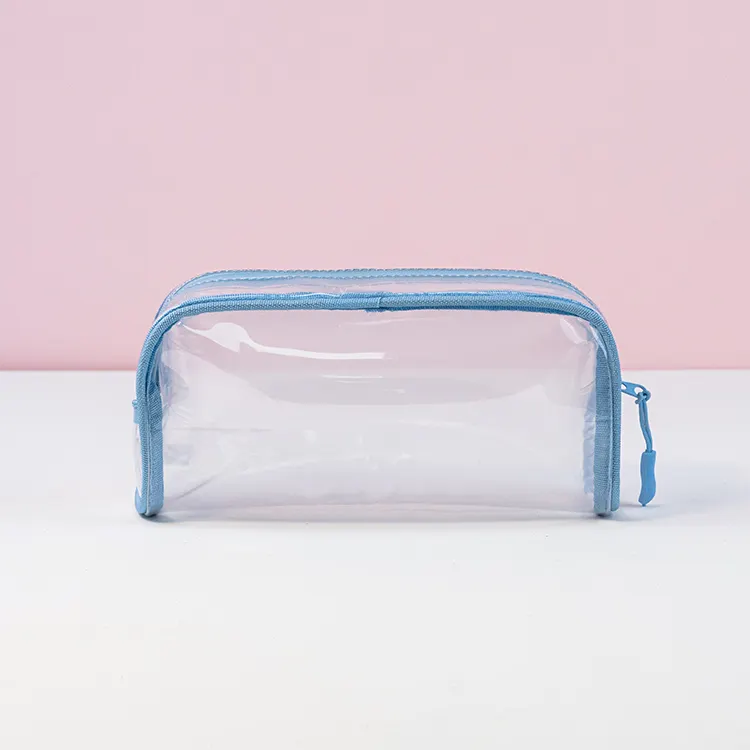 2024 yeni ürünler ünlü markalaşma promosyonlar hediye çantası sevimli su geçirmez fermuar makyaj çantası seyahat makyaj çantaları özelleştirmek