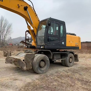 Excavatrice sur roues HYUNDAI 210W-7 d'occasion, 21 tonnes, hydraulique, matériel de construction - Product Image 1