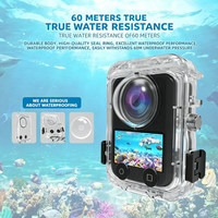 Étui de protection en verre trempé étanche pour caméra d'action OSMO 360 - Compatible avec la prise de vue sous-marine