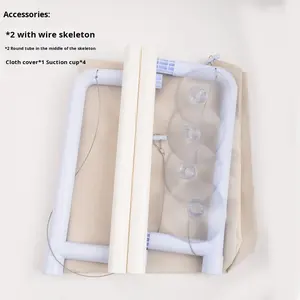 हॉट-सेलिंग इको-फ्रेंडली ऑल-सीज़न कैट के साथ सक्शन कप हटाने योग्य और धोने योग्य ठोस पैटर्न बिल्ली बिस्तर - Product Image 6