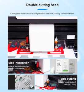 Son otomatik dijital oluşturma isı transferi kesme vinil <span class=keywords><strong>Plotter</strong></span> Taglio vinil kesici makinesi çift kafa kesme makinası - Product Image 4
