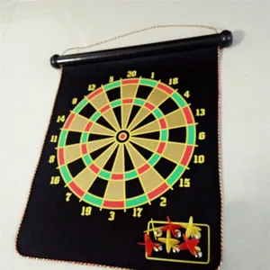 Dartboard Good Quality 15Inch 6 Dart And Dartboard Durable Magnet Dartboard For Entertainment