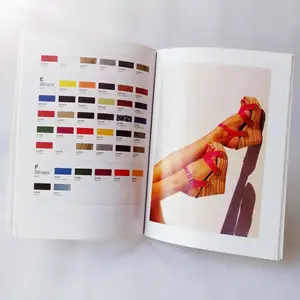 Guangzhou fabrika kaynağı kumaş örnek katalog üreticisi toptan giyim kataloğu