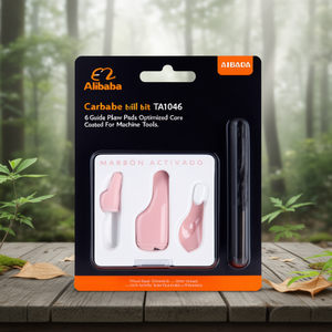 Foret en carbure TA1046 à 6 plaquettes de guidage, revêtement optimisé pour les machines-outils - Product Image 3