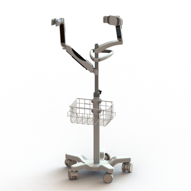Movable Hospital Tablet 360 Degrees of Adjustment Medical ipad Trolley Camera Surveillance Trolley