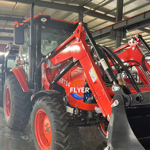 Tracteur à roues multifonctionnel et pratique <span class=keywords><strong>Euro</strong></span> V 4x4 75 CV neuf avec chargeur frontal, moteur à engrenages et pompe à vendre - Product Image 4