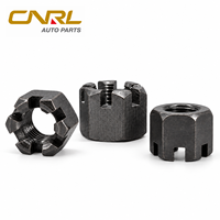 Écrous hexagonaux fendus à filetage fin en acier au carbone de grade 5 RuiLi, attaches de sécurité M8-M36, vente en gros, fabricant OEM ODM, fournisseur