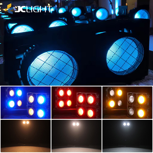 Étanche Ip65 2 yeux 2*400w Led Cob Blinder Light Warm + Cool White 2in1 Rgbwl Outdoor Stage Dmx <span class=keywords><strong>Peaky</strong></span> Cob Audience Lights - Product Image 3