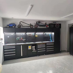 Station <span class=keywords><strong>de</strong></span> travail modulaire robuste, nouveau design, système <span class=keywords><strong>de</strong></span> <span class=keywords><strong>rangement</strong></span> pour garage, fabrication <span class=keywords><strong>de</strong></span> machines, <span class=keywords><strong>chantier</strong></span> <span class=keywords><strong>de</strong></span> construction, armoire à outils en métal - Product Image 2