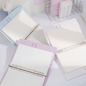 Tùy Chỉnh Máy Tính Xách Tay Với Logo A5 Da Loose-Leaf Máy Tính Xách Tay Sinh Viên Nguồn Cung Cấp Dày 240 Trang, Nhật Ký Di Động - Product Image 3