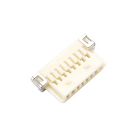 HRS DF19G-8S-1C(06) 와이어 투 와이어 커넥터 하우징 8P 1mm 피치 베이지 플라스틱 쉘 LVDs 커넥터