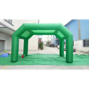 पेशेवर निर्माता विज्ञापन रनिंग घटनाओं कस्टम लोगो मुद्रण कट्टर गेट Inflatable दौड़ कट्टर