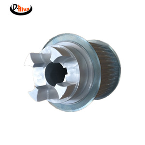 Poulie de distribution <span class=keywords><strong>en</strong></span> acier inoxydable CDRIVA OEM ZD, courroie trapézoïdale à succès, alésage 10 mm, 2 rainures, 3m 5m 14m T10 AT5 AT10 S2M S3M S5M - Product Image 4