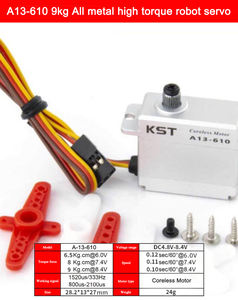 Servo KST A08 V6.0 DLG para Planeadores HV con Engranajes de Acero Endurecido Sin Núcleo, en Oferta - Product Image 3