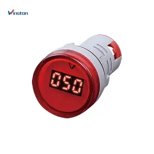 22 mm gleichstrom 5 v - 60 v led-licht hochspannungsmesser display digital voltmeter indikator