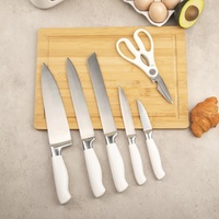 Ensemble de couteaux de cuisine en acier inoxydable en gros, ensemble de couteaux de cuisson, couteau de chef pour usage domestique