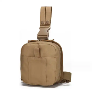 <span class=keywords><strong>Kit</strong></span> pertolongan pertama medis taktis dompet kaki Drop Molle utilitas Fanny tas sabuk paha - Product Image 1
