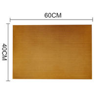 Tapis de cuisson réutilisable en PTFE et fibre de verre, revêtement de four antiadhésif résistant à la chaleur, feuille de papier cuisson personnalisée en gros