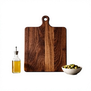 Tabla de Cortar Rectangular de Madera con Acabado Natural, Apta para Lavavajillas, Ecológica, Duradera y Antideslizante - Product Image 4